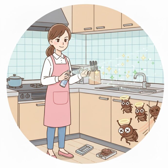 ゴキブリ駆除スプレー