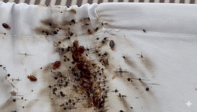 トコジラミのコロニー