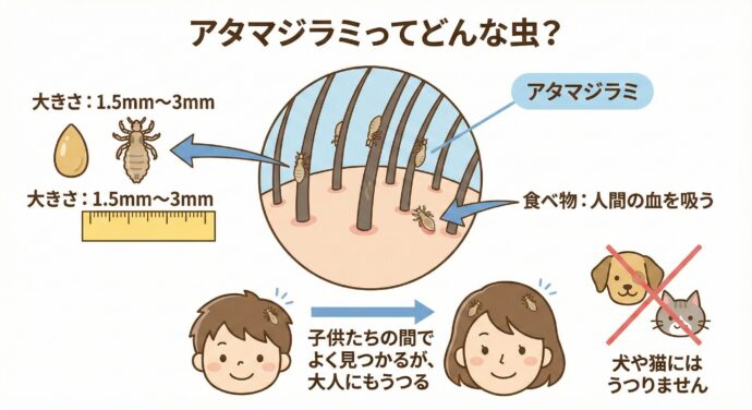 アタマジラミ”すぐくる”