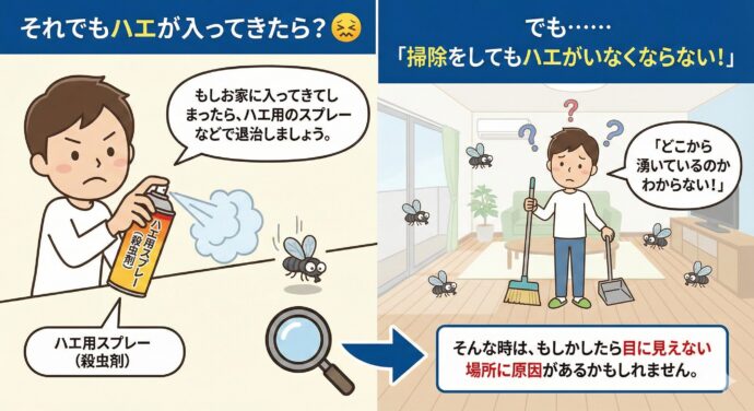 ハエ”すぐくる”