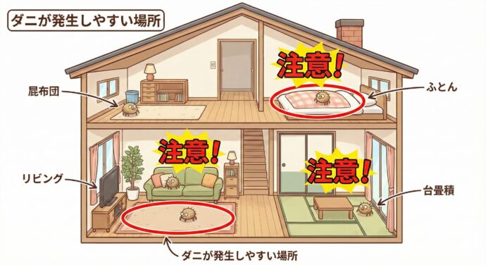 ダニ”すぐくる”