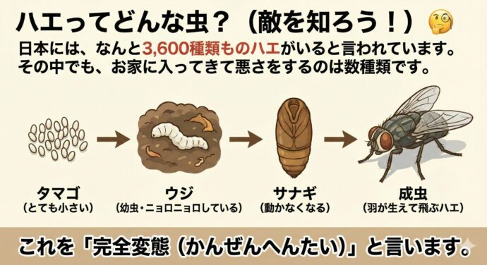 ハエ”すぐくる”