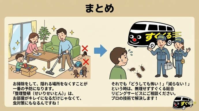 ゴキブリ”すぐくる”