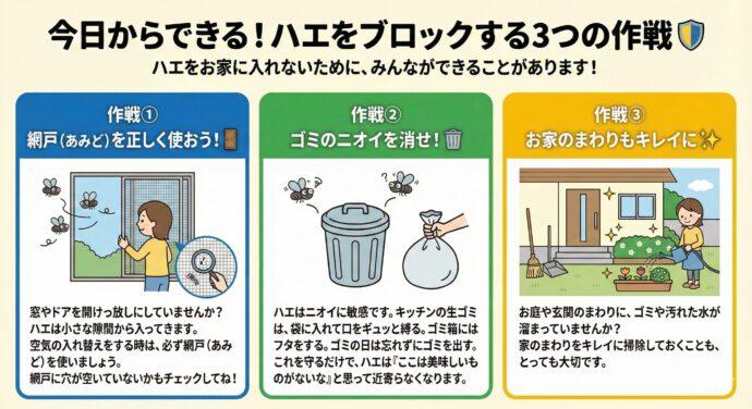 ハエ”すぐくる”