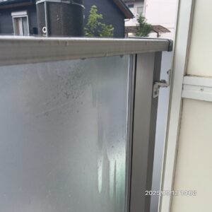 施工後の綺麗なベランダ